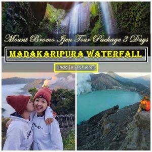 Madakaripura Waterfall, Mount Bromo Ijen Tour 3 Days